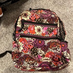 Vera Bradley backpack with Laptop pocket.